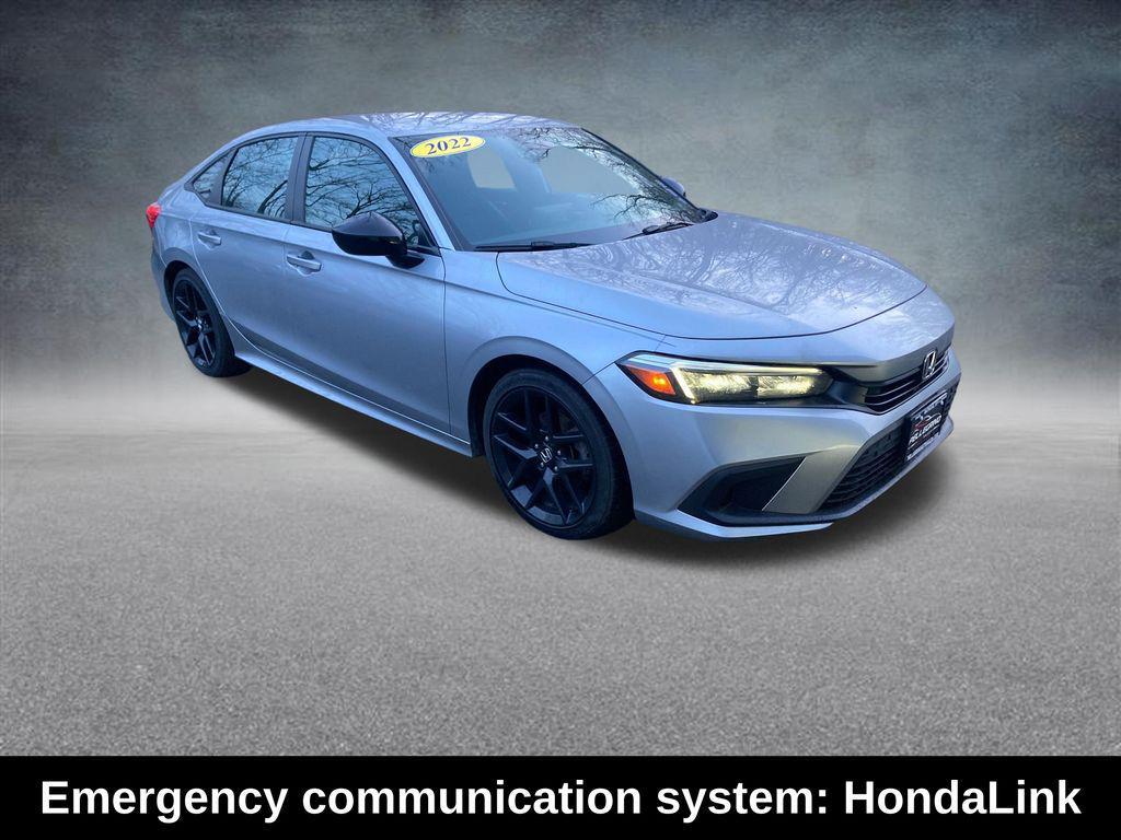 used 2022 Honda Civic car, priced at $24,000