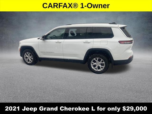 used 2021 Jeep Grand Cherokee L car, priced at $29,000