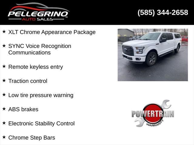 used 2016 Ford F-150 car, priced at $27,400