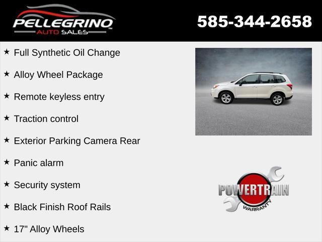 used 2015 Subaru Forester car, priced at $13,800