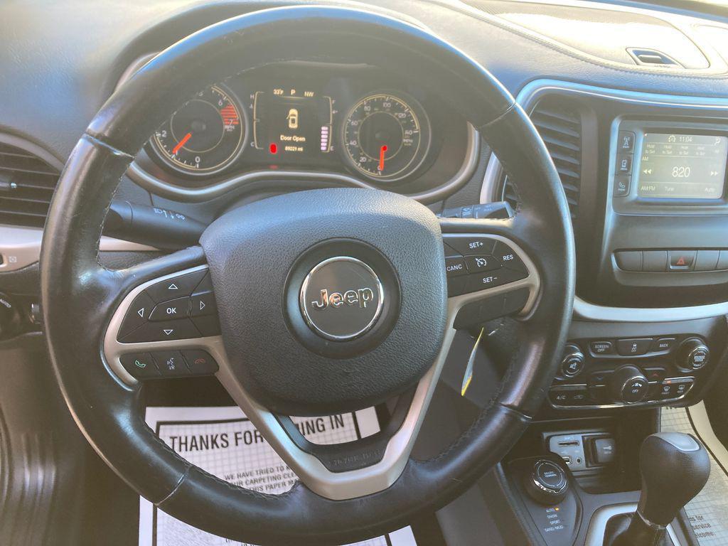 used 2016 Jeep Cherokee car, priced at $12,000
