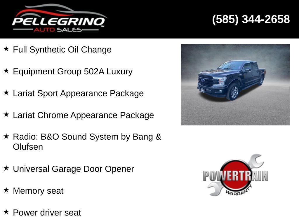 used 2019 Ford F-150 car, priced at $34,000