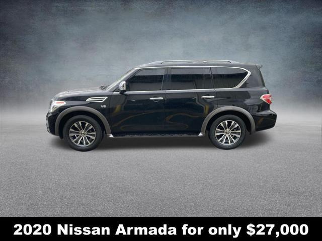 used 2020 Nissan Armada car, priced at $27,000