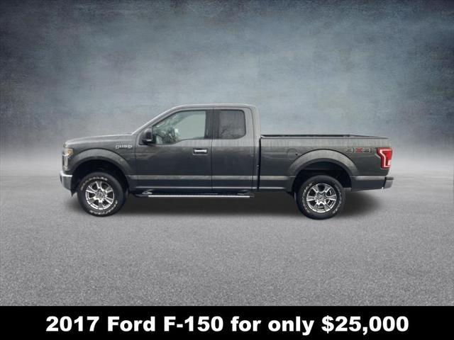 used 2017 Ford F-150 car, priced at $25,000