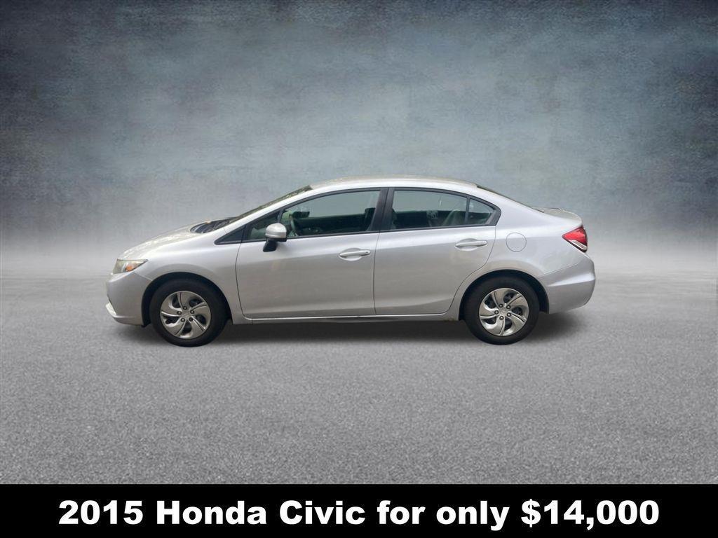used 2015 Honda Civic car, priced at $14,000