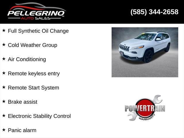 used 2018 Jeep Cherokee car, priced at $14,000