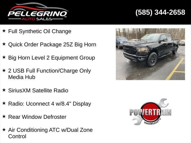 used 2020 Ram 1500 car, priced at $33,000