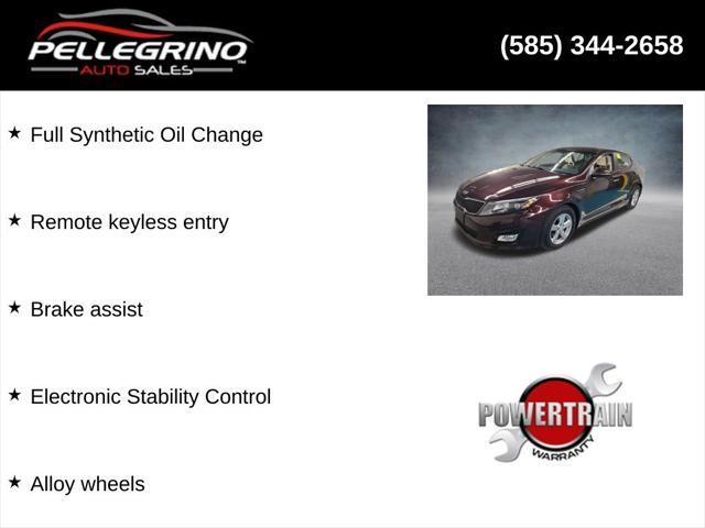 used 2015 Kia Optima car, priced at $12,000