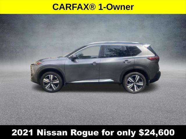 used 2021 Nissan Rogue car, priced at $24,600