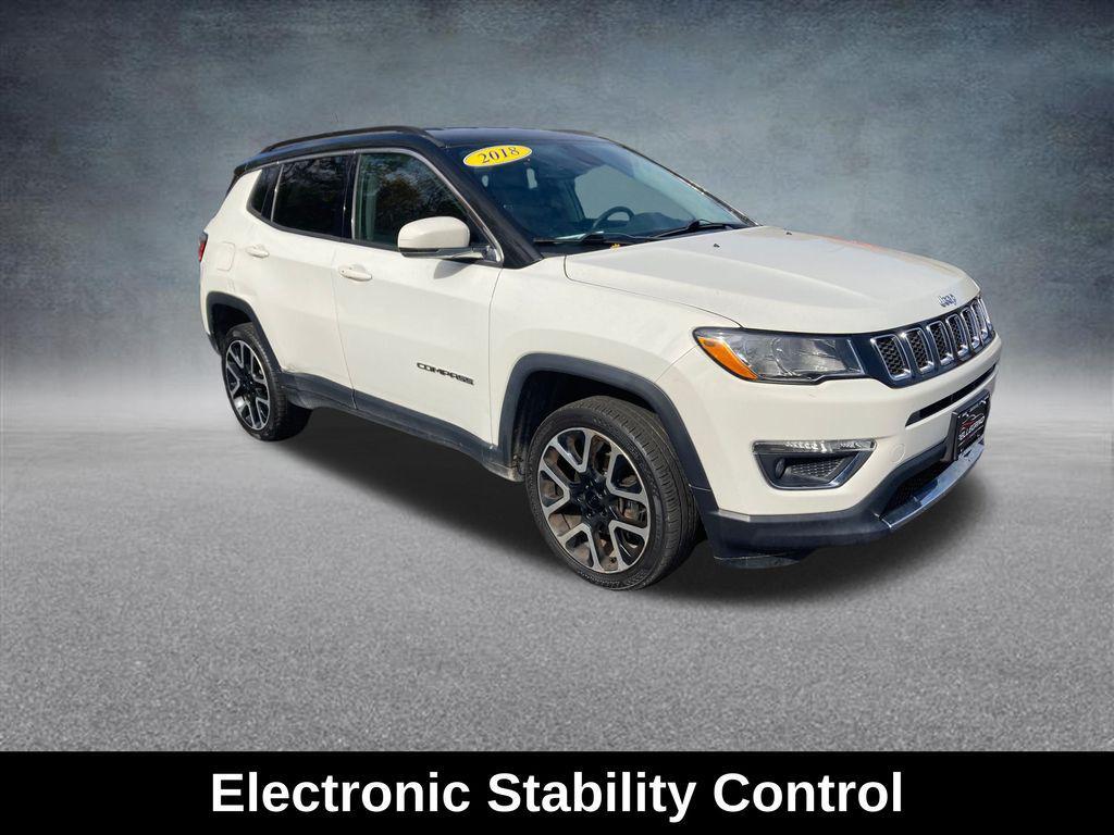 used 2018 Jeep Compass car, priced at $16,000