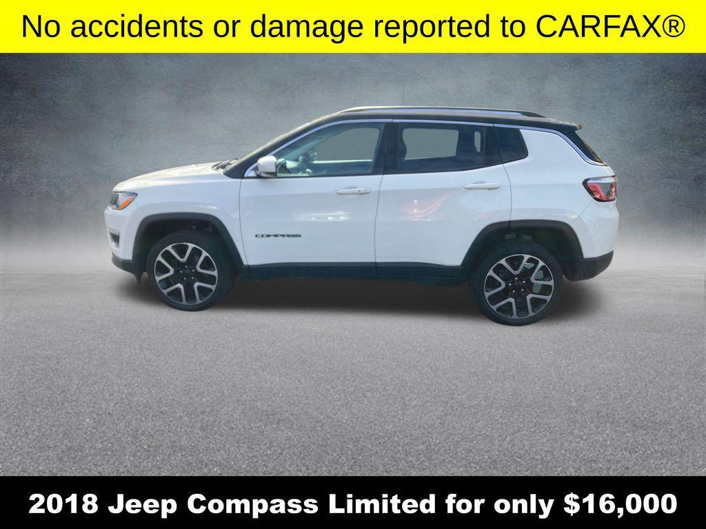 used 2018 Jeep Compass car, priced at $16,000