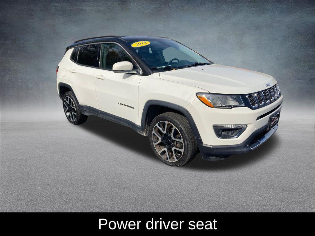 used 2018 Jeep Compass car, priced at $15,300