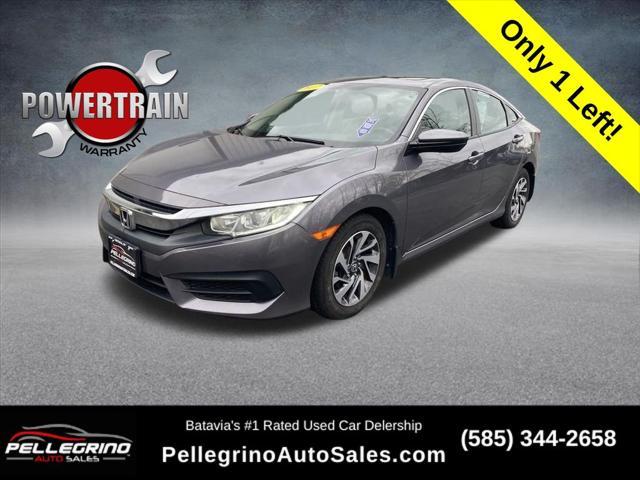 used 2017 Honda Civic car, priced at $16,800