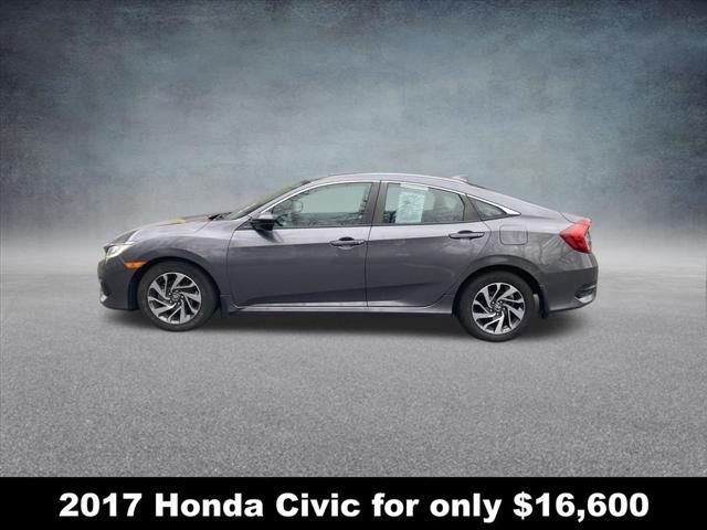 used 2017 Honda Civic car, priced at $16,600