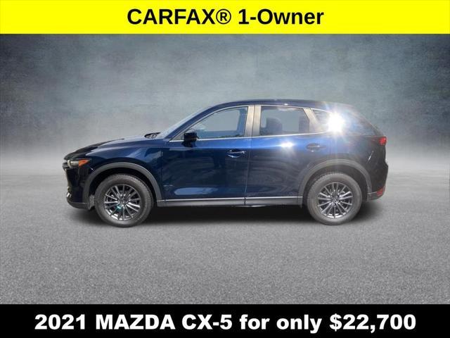 used 2021 Mazda CX-5 car, priced at $22,700