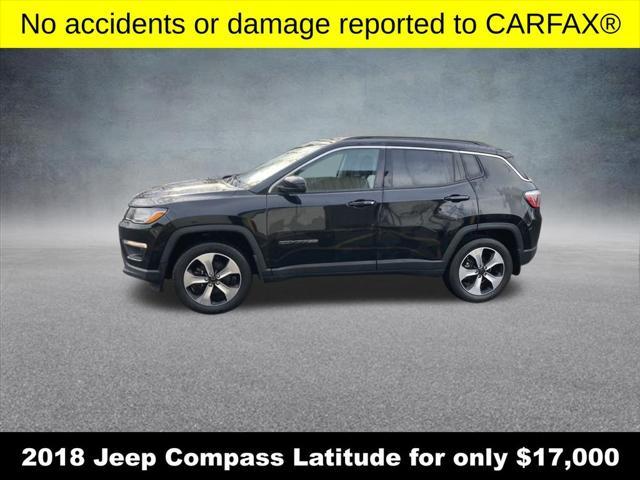 used 2018 Jeep Compass car, priced at $17,000