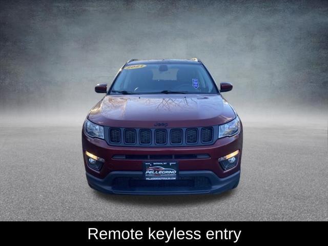 used 2021 Jeep Compass car, priced at $20,000