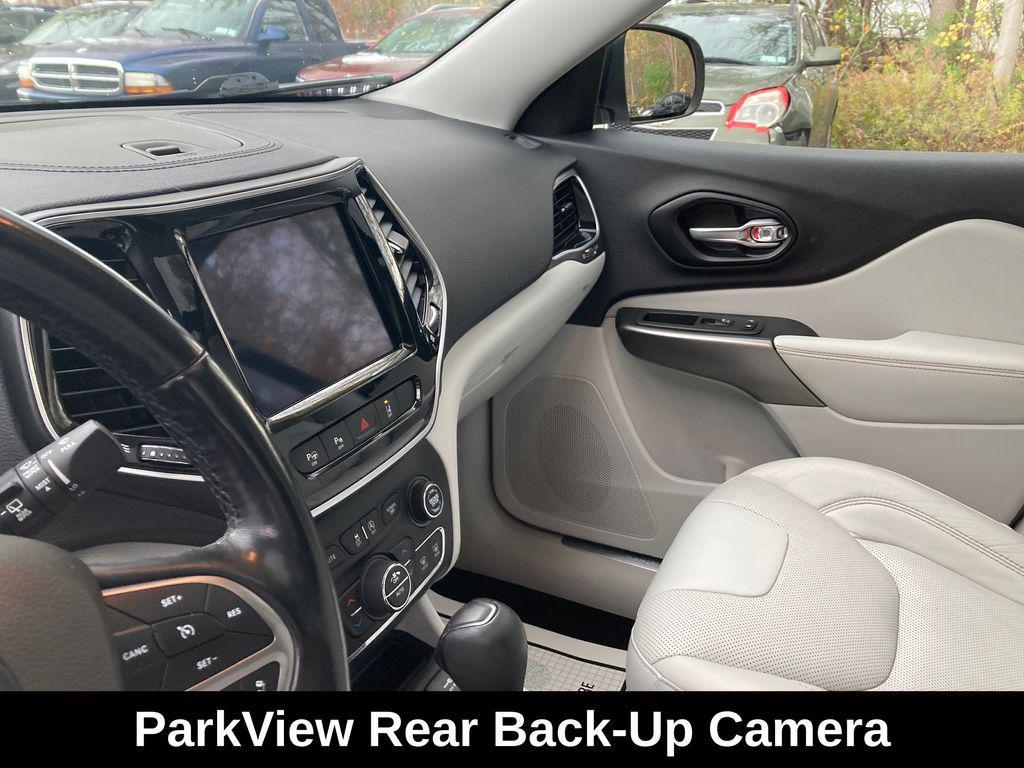 used 2021 Jeep Cherokee car, priced at $22,000