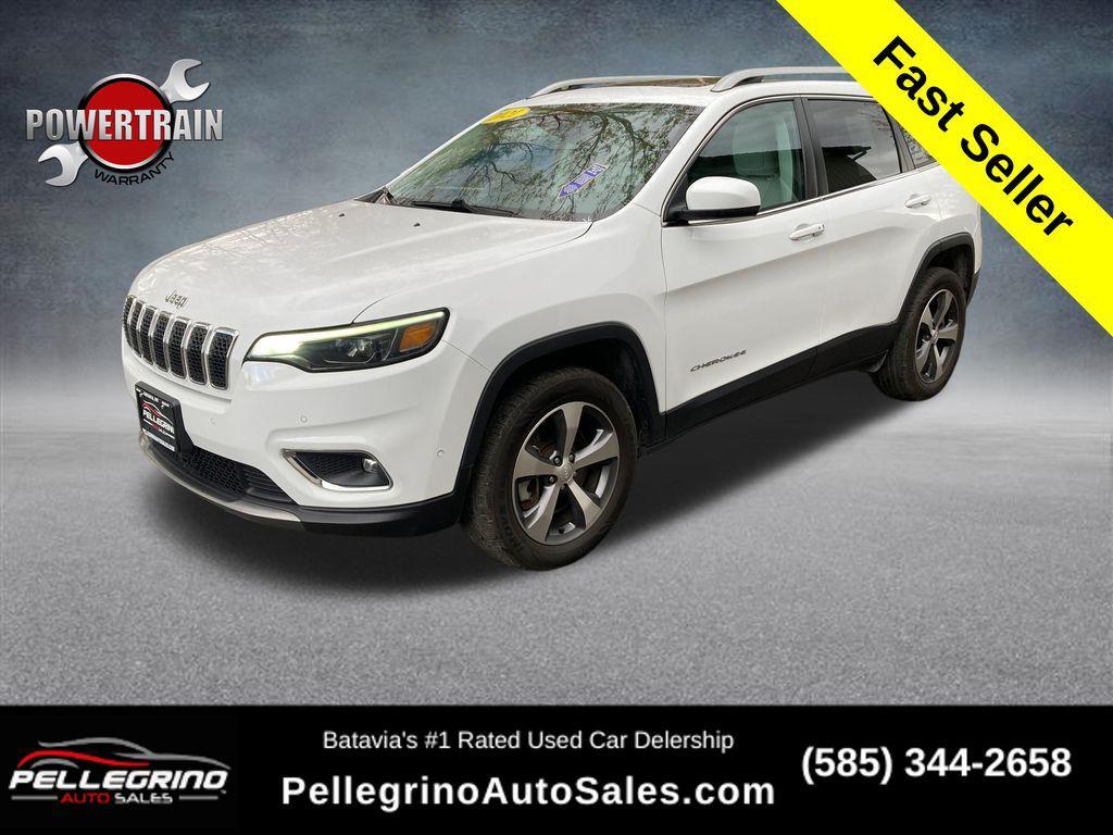 used 2021 Jeep Cherokee car, priced at $21,700