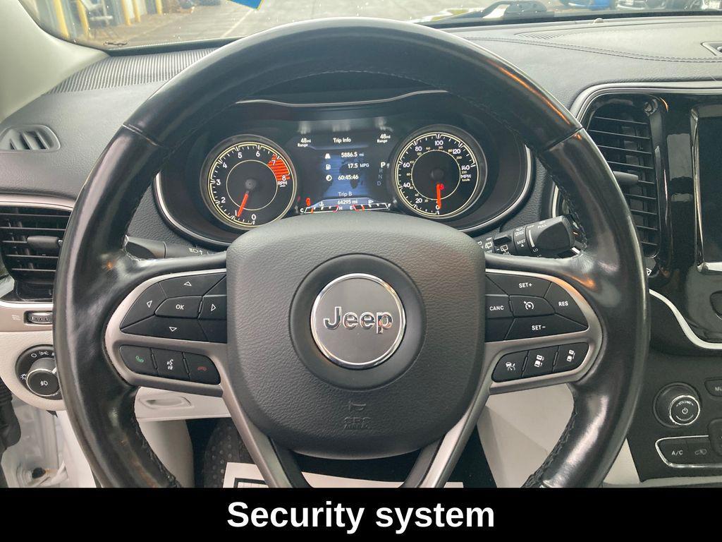 used 2021 Jeep Cherokee car, priced at $22,000