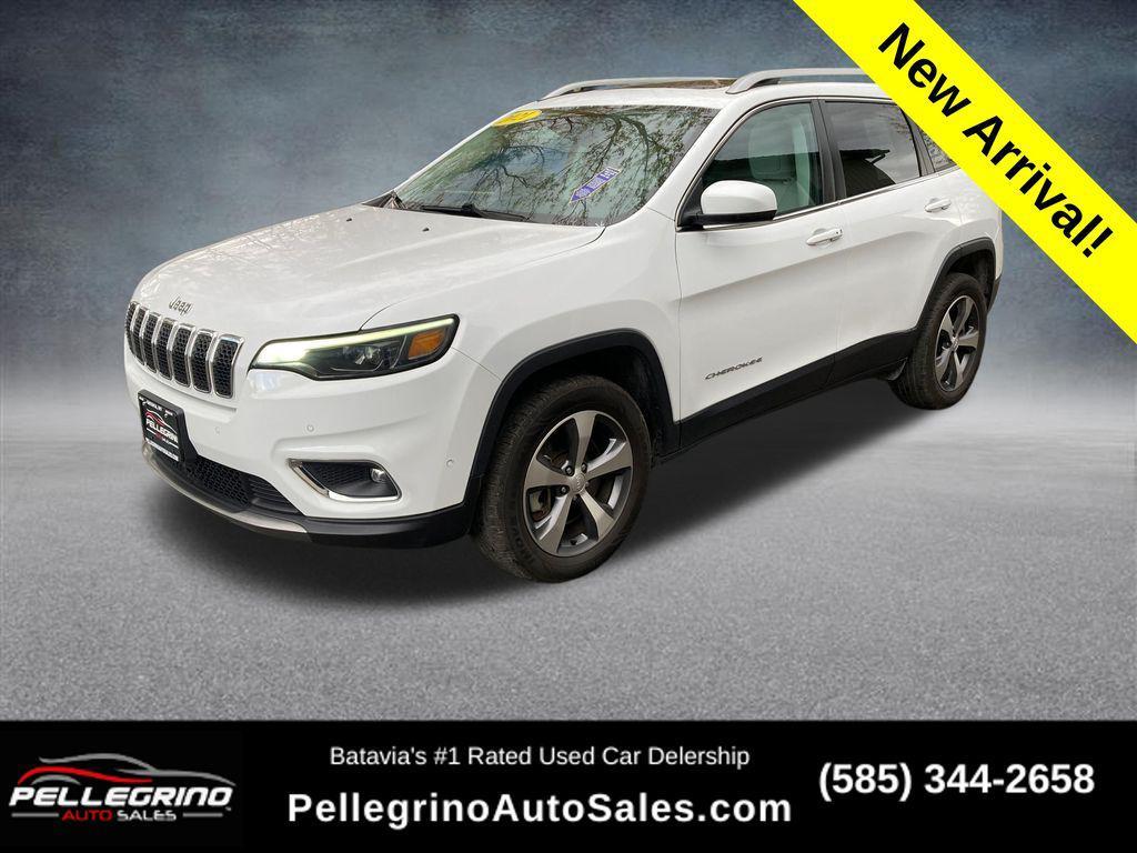 used 2021 Jeep Cherokee car, priced at $22,000