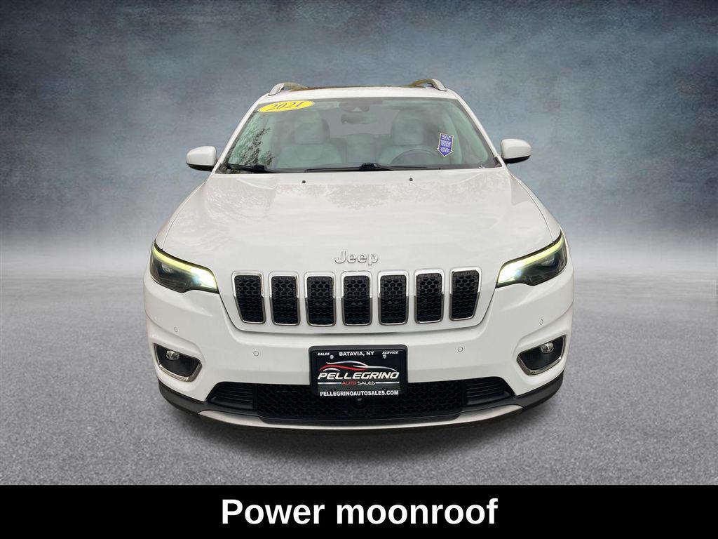 used 2021 Jeep Cherokee car, priced at $22,000