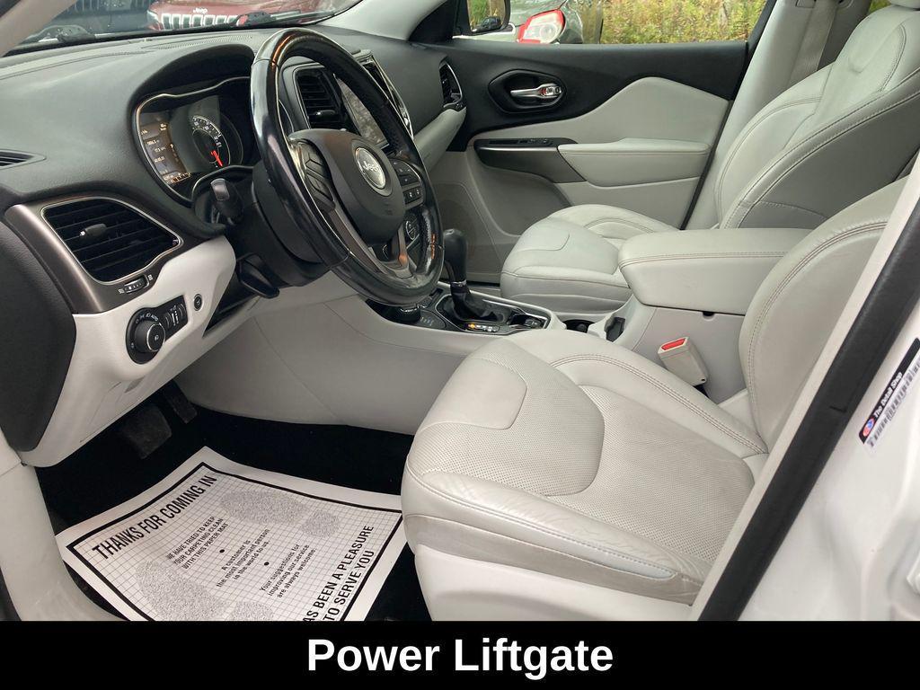 used 2021 Jeep Cherokee car, priced at $22,000