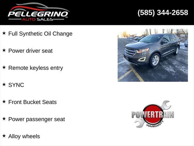 used 2016 Ford Edge car, priced at $15,000