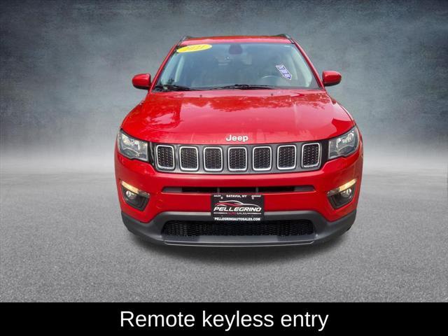 used 2021 Jeep Compass car, priced at $19,400