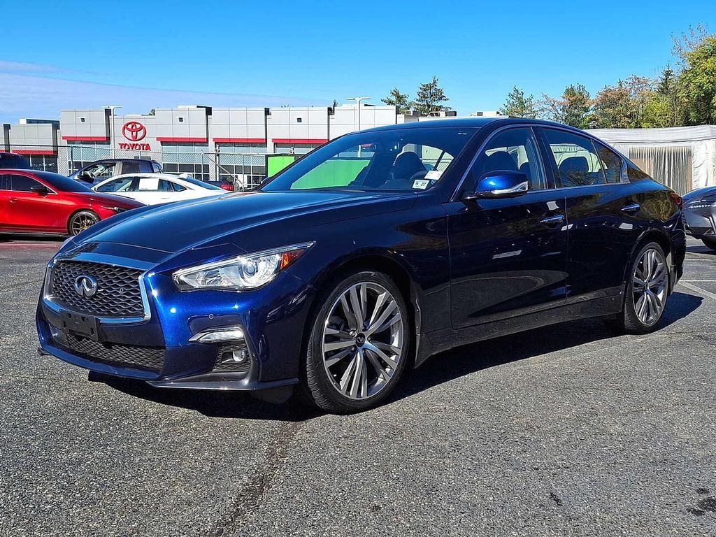 used 2022 INFINITI Q50 car, priced at $28,837