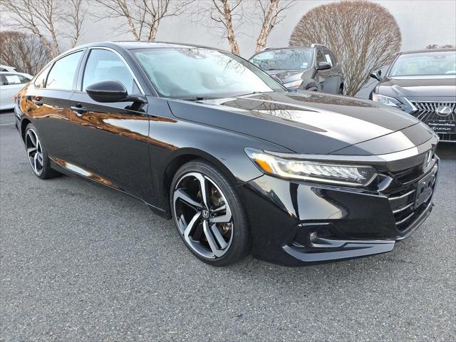 used 2021 Honda Accord car, priced at $23,158