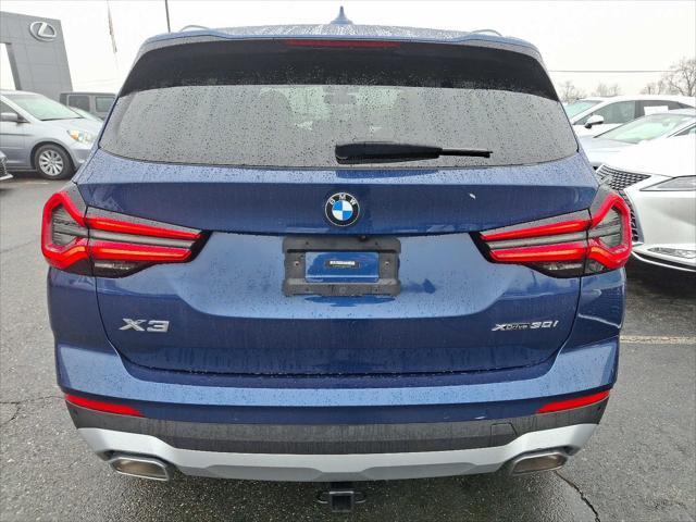 used 2022 BMW X3 car, priced at $33,887