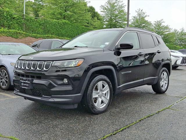 used 2022 Jeep Compass car, priced at $21,515
