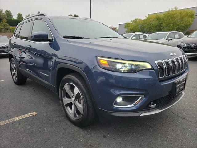 used 2021 Jeep Cherokee car, priced at $21,775