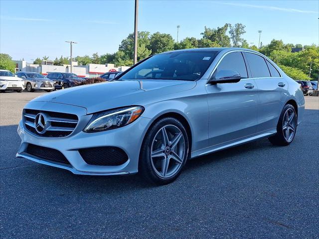 used 2018 Mercedes-Benz C-Class car, priced at $18,682