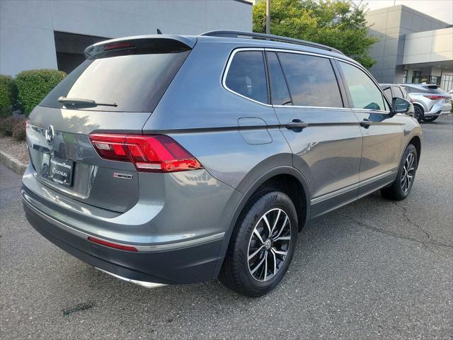 used 2021 Volkswagen Tiguan car, priced at $19,838