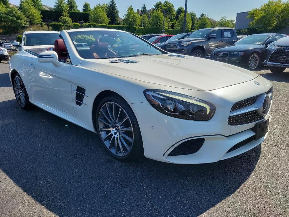 used 2018 Mercedes-Benz SL 550 car, priced at $54,784