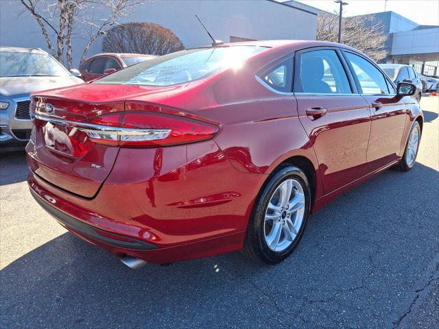 used 2018 Ford Fusion car, priced at $12,205