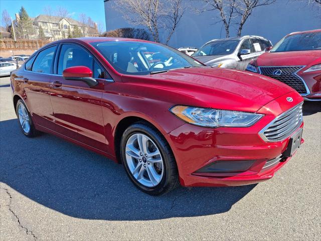 used 2018 Ford Fusion car, priced at $12,205