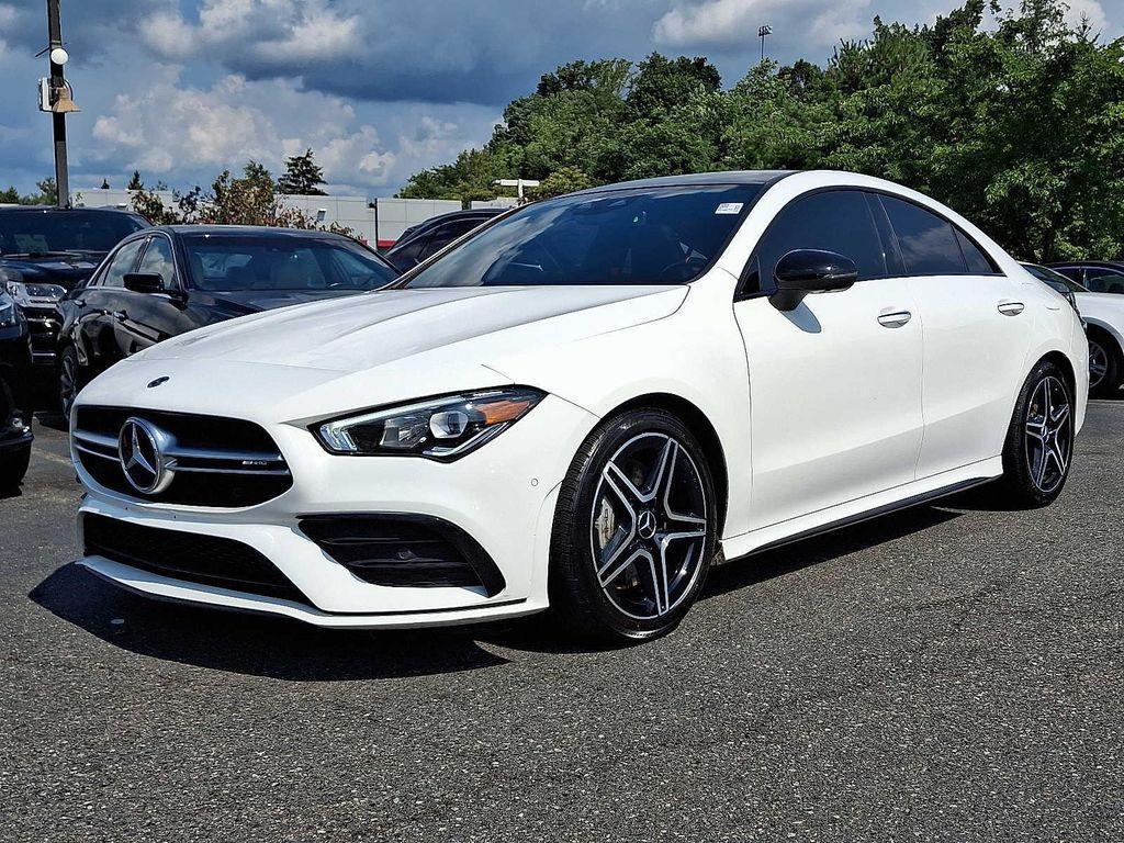 used 2022 Mercedes-Benz AMG CLA 35 car, priced at $28,393