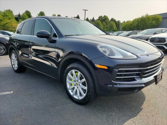 used 2021 Porsche Cayenne E-Hybrid car, priced at $60,579