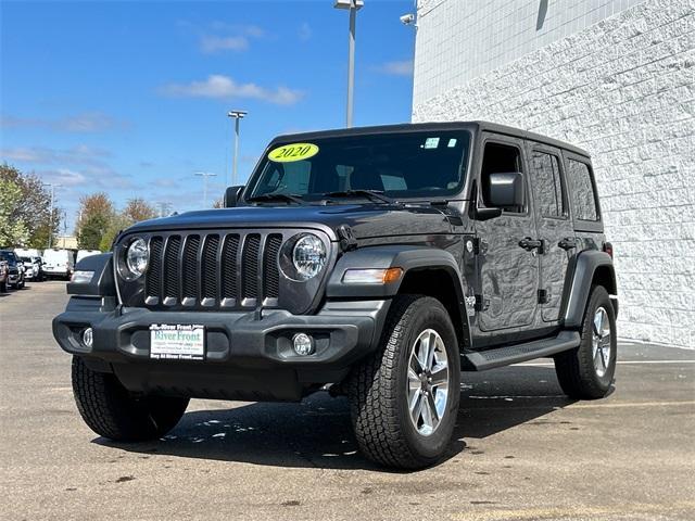 used 2020 Jeep Wrangler Unlimited car, priced at $33,650