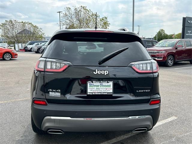 used 2021 Jeep Cherokee car, priced at $27,250