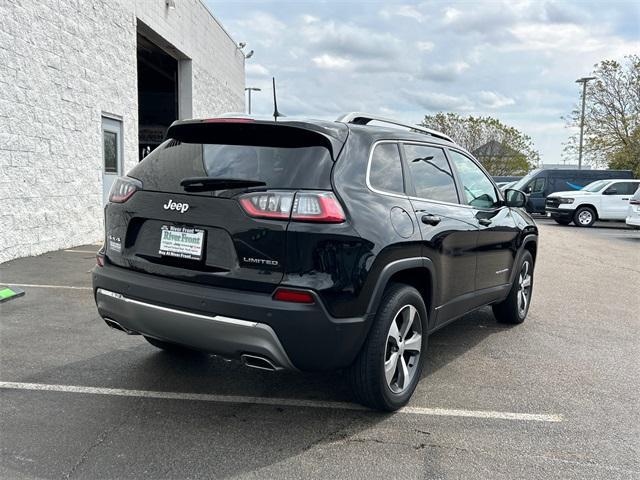 used 2021 Jeep Cherokee car, priced at $27,250