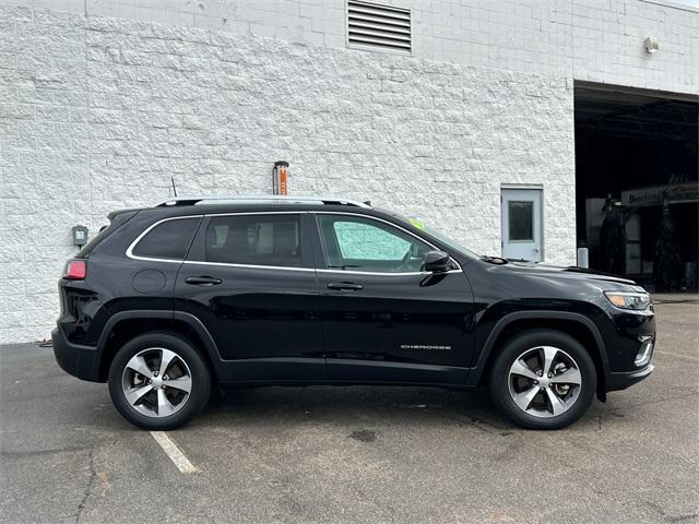 used 2021 Jeep Cherokee car, priced at $27,250