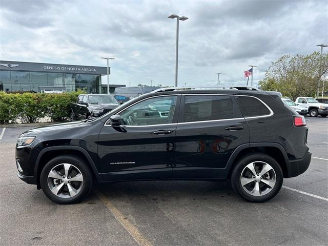 used 2021 Jeep Cherokee car, priced at $27,250