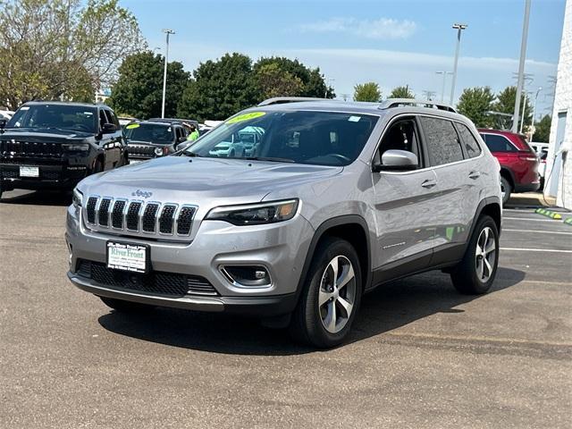 used 2021 Jeep Cherokee car, priced at $26,750