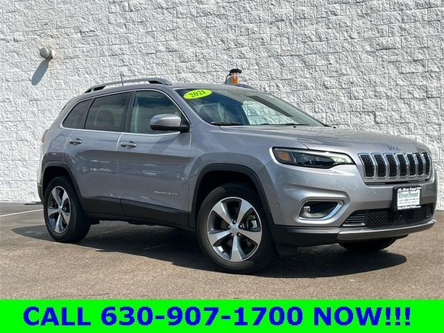 used 2021 Jeep Cherokee car, priced at $26,750