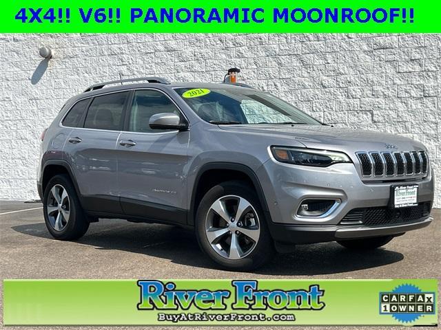 used 2021 Jeep Cherokee car, priced at $26,750