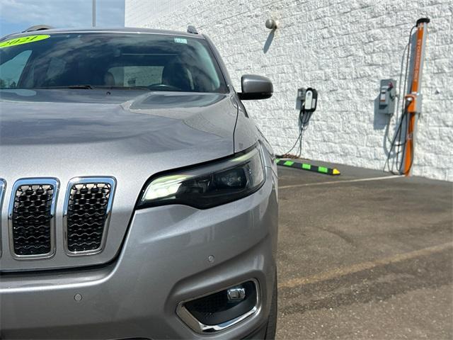 used 2021 Jeep Cherokee car, priced at $26,750